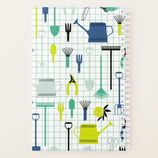 Gepersonaliseerde tuinbouwplanner planner (Achterkant)