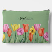 Gepersonaliseerde Tulip lente bloem moederdag 2024 Etui (Voorkant)