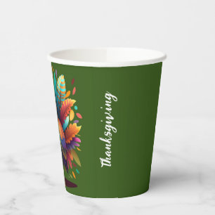 Gepersonaliseerde tumbler met Turkije Papieren Bekers