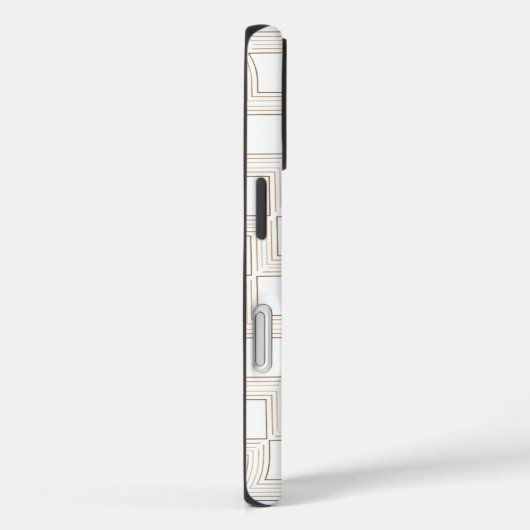 Gepersonaliseerde tumbling squares iPhone case (Achterkant / Rechts)