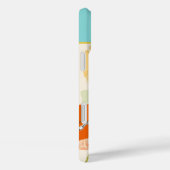 Gepersonaliseerde Turquoise Fun Frog Art Case-Mate iPhone Case (Achterkant / Rechts)