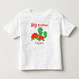 Gepersonaliseerde Turtles Big Brother T-shirt