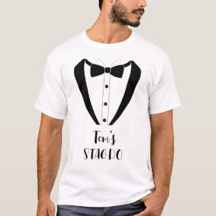 Gepersonaliseerde Tuxedo STAGDO T-shirt
