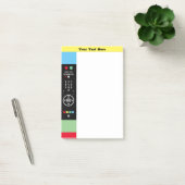 Gepersonaliseerde TV Afstandsbediening Modern Kleu Post-it® Notes (Kantoor)