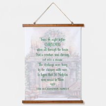 Gepersonaliseerde Twas de avond voor kerst Gedicht