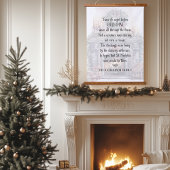 Gepersonaliseerde Twas de avond voor kerst Gedicht Hangend Wandkleed