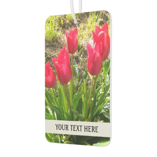 Gepersonaliseerde twee foto eenvoudig luchtverfrisser (Links)