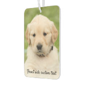 Gepersonaliseerde twee fotosjabloon, aangepaste te luchtverfrisser (Links)