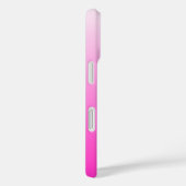 Gepersonaliseerde tweetonige gradiënt ombre hete r Case-Mate iPhone case (Achterkant / Rechts)