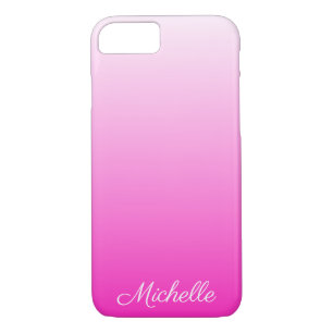 Gepersonaliseerde tweetonige gradiënt ombre hete r Case-Mate iPhone case