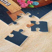 Gepersonaliseerde Twilight Eenhoorn Legpuzzel (Zijkant)