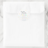 Gepersonaliseerde Twinkle Twinkle Little Star - St Ronde Sticker (Tas)