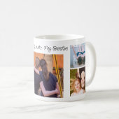Gepersonaliseerde twinning met mijn Bestie fotocol Koffiemok (Voorkant rechts)