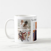 Gepersonaliseerde twinning met mijn Bestie fotocol Koffiemok (Links)