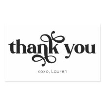 Gepersonaliseerde typografie Dankjewel