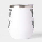 Gepersonaliseerde U Initiaal Silver Monogram Jouw  (Links)