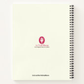 Gepersonaliseerde  Uil Dark Academia Bird Notitieboek (Achterkant)