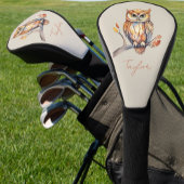 Gepersonaliseerde Uil Golfheadcover