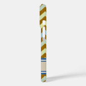 Gepersonaliseerde uil met Chevron Case-Mate iPhone Case (Achterkant / Links)