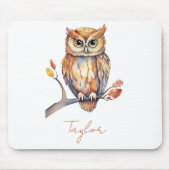 Gepersonaliseerde Uil Muismat (Voorkant)