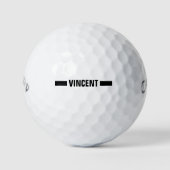 Gepersonaliseerde uitlijning hulp golfballen (Voorkant)