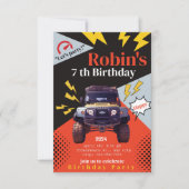 Gepersonaliseerde Uitnodiging van de Verjaardag, D (Voorkant)