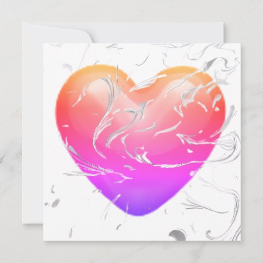 Gepersonaliseerde Uitnodiging Verjaardag Briefkaar (Achterkant)