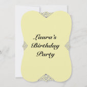 Gepersonaliseerde uitnodigingen voor 16e verjaarda (Achterkant)