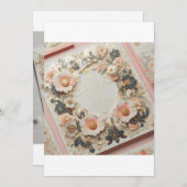 Gepersonaliseerde uitnodigingen voor bruiloften, v (Voorkant / Achterkant)