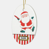 gepersonaliseerde ultieme frisbeencollecteerbare k keramisch ornament (Links)