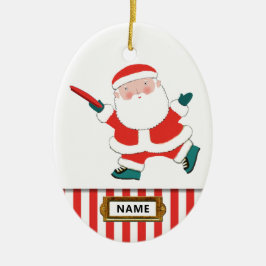 gepersonaliseerde ultieme frisbeencollecteerbare k keramisch ornament