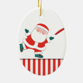 gepersonaliseerde ultieme frisbeencollecteerbare k keramisch ornament (Achterkant)