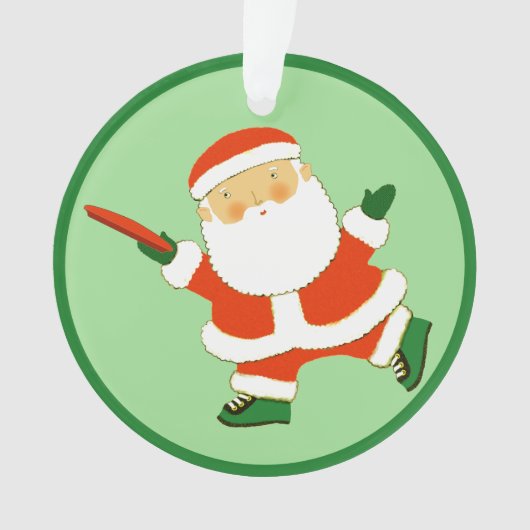 Gepersonaliseerde Ultimate Frisbee Ornament (voorkant)