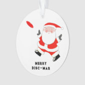 Gepersonaliseerde Ultimate Frisbee Ornament (voorkant)