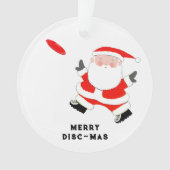 Gepersonaliseerde Ultimate Frisbee Ornament (voorkant)