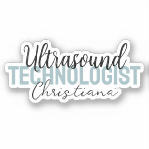 Gepersonaliseerde ultrasone technologie sticker