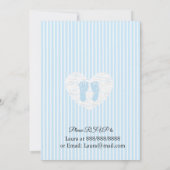 Gepersonaliseerde Ultrasound Baby Shower Uitnodigi Kaart (Achterkant)