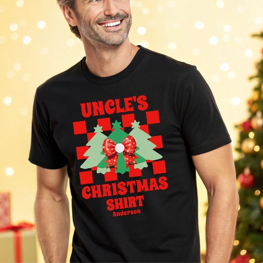 Gepersonaliseerde Uncle's Christmas Shirt