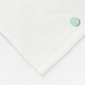 Gepersonaliseerde Unicorn Gezichtsdeken Fleece Deken (Hoek)