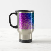 Gepersonaliseerde Unicorn Ombre 15 ounce koffie mo Reisbeker (Links)