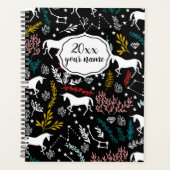 Gepersonaliseerde Unicorn Planner (Voorkant)