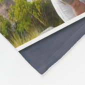 Gepersonaliseerde unieke aangepaste familie Afbeel Fleece Deken (Hoek)