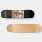Gepersonaliseerde unieke Paardenliefhebber Design  Persoonlijk Skateboard (Horizontaal)