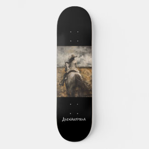 Gepersonaliseerde unieke Paardenliefhebber Design  Persoonlijk Skateboard