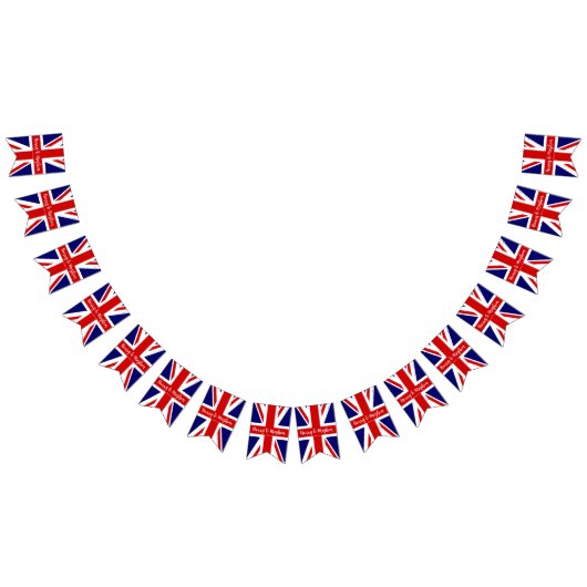 Gepersonaliseerde Union Jack | Koninklijke bruilof Vlaggetjes (Alle)