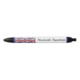 Gepersonaliseerde | UNION JACK | UK Vlag Zwarte In Zwarte Inkt Pen