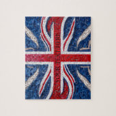 Gepersonaliseerde United Kingdom Flag Designer Legpuzzel (Verticaal)