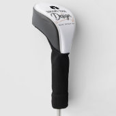 Gepersonaliseerde Upload Uw Ontwerp Logo Golfheadcover (Schuin)