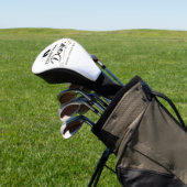 Gepersonaliseerde Upload Uw Ontwerp Logo Golfheadcover (Insitu)
