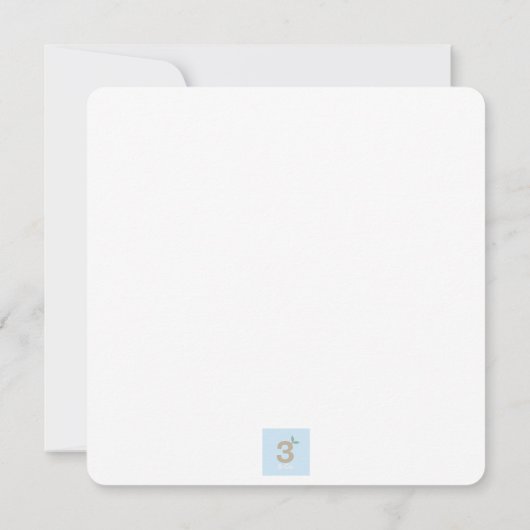 Gepersonaliseerde Upsherin Invitation-Earth-tonen Kaart (Achterkant)